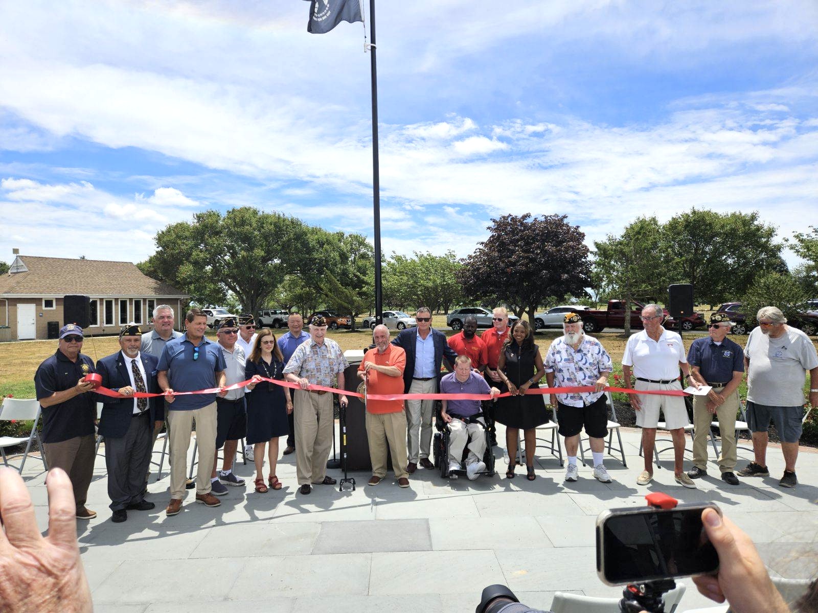 Gerald M. Thornton Veterans’ Cemetery Enhanced Beautification Project Ribbon Cutting